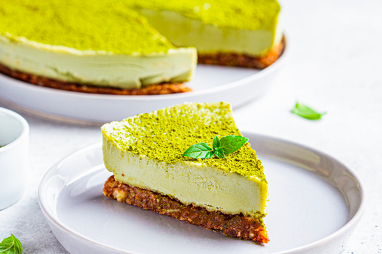 Cheesecake al tè verde: cotta o non cotta, questo è il problema!